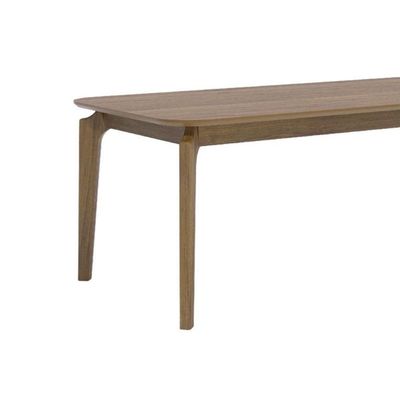 Mesa p/ Cozinha Ficus Natuame c/ Tampo Madeirado 180x90cm Carvalho/Cinamomo - Cimol