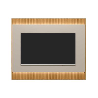 Home p/ TV até 70 Pol São Paulo 180x148cm Tauari/Off White Fosco - Linea Brasil