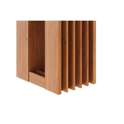 Mesa p/ Cozinha Ariela c/ Tampo Madeirado Redondo 109x109cm Cinamomo - Cimol