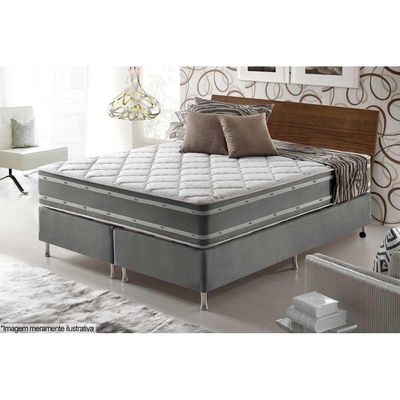 Colchão King Anatômico D33 / Supremo Track Double Face Euro Pillow (193x203x30) - D Angelis Anjos