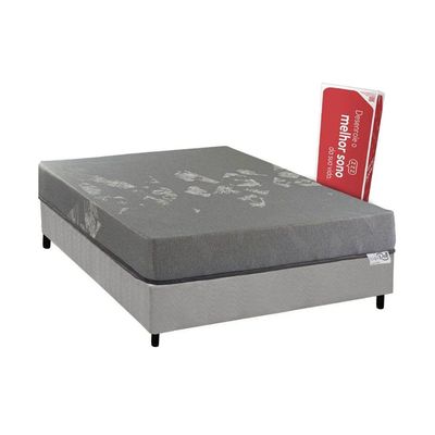 Colchão Casal Enrolado a Vácuo Espuma D28 Gray Bed in Box (138x188x19) - Kappesberg