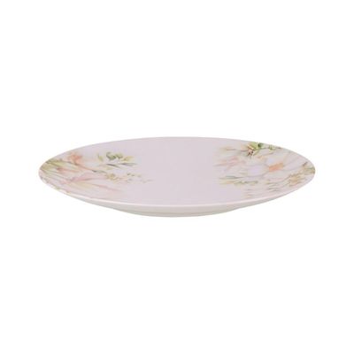 Prato Raso Tramontina Magnólia em Porcelana Decorada 28 cm