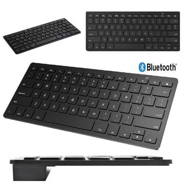 Teclado Bluetooth Para Apple Ipad Ipod Android Samsung Galaxy Preto