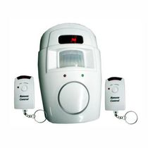 Kit Alarme Residencial Sem Fio 2 Controles Sensor De Presenca E Sirene 105db