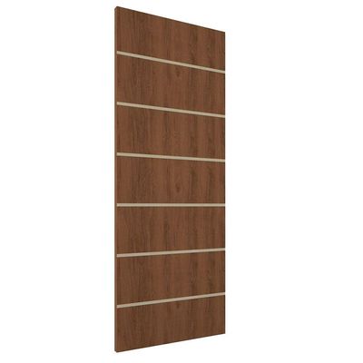 Porta De Madeira Frisada U.v 210cm X 90cm - R50vl Imbuia