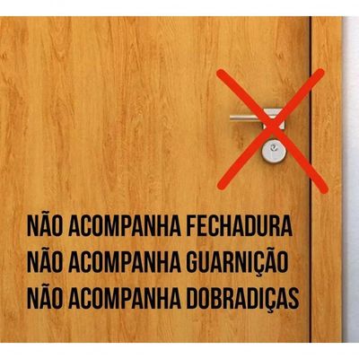 Kit 4 Portas De Madeira Frisada U.v 210cm X 80cm - R50vl Imbuia