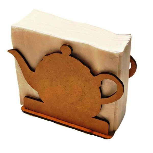 Porta Guardanapo Em Mdf - Kit 5 Unidades