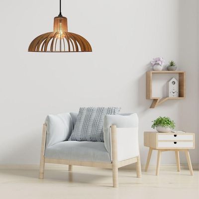 Luminária Teto Tipo Pendente Colônia - Cor: Preta