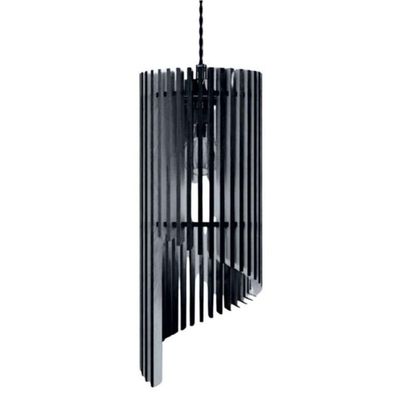 Luminária Teto Tipo Pendente Mística Mdf - Completa Cor: Mdf Cru