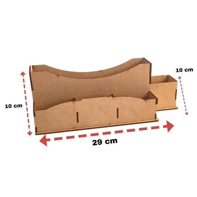 Porta Guardanapo E Sachê Em Mdf - Kit 5 Unidades