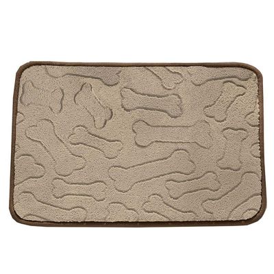 Tapete Pet Buettner Para Comedouro Pet 30cm X 40cm Bege