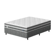 Conjunto Box Casal Mola Ensacada Prodormir Akira (138x188x46cm)