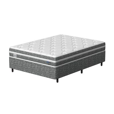 Conjunto Box Casal Mola Ensacada Prodormir Akira (138x188x46cm)