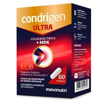 Condrigen Ultra Colágeno Tipo 2 + Mdk Maxinutri 60 Cápsulas