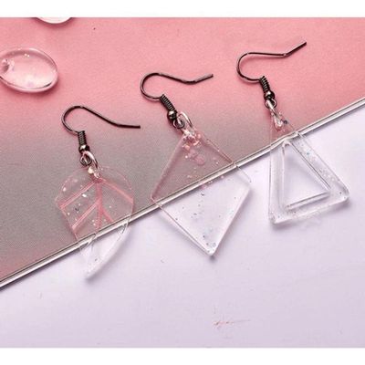 Molde De Silicone Para Resinas Lua-estrela-brinco-pingente