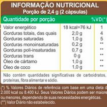 Kit 5 Cartacoco óleo De Cartamo E Coco Unilife 60 Cápsulas