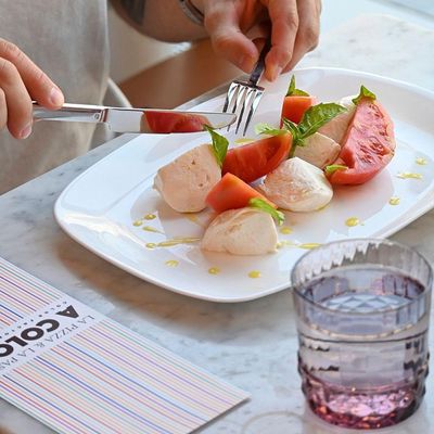 Prato Retangular 28x21cm Grangusto Piadina Bormioli