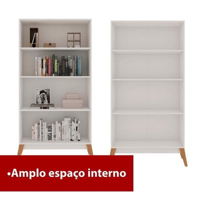 Estante Livros Genialflex Malta 1 Porta