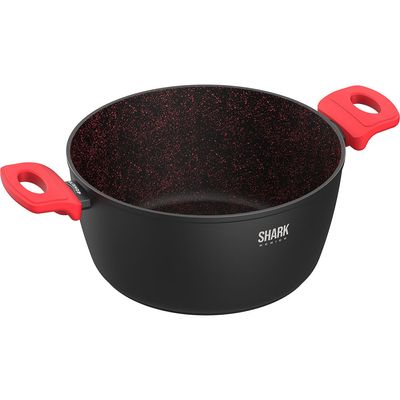 Panela Polishop iChef Home Family Size Shark Series Vermelha 24cm ND / ND