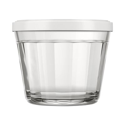 Conjunto de Tigelas Copo Americano em Vidro e Plástico 350 ml – 12 Peças