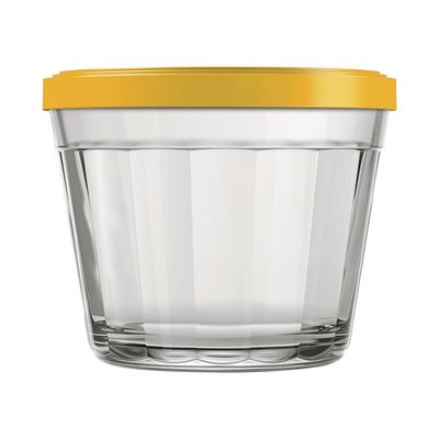 Conjunto de Tigelas com Tampa Copo Americano em Vidro 150 ml – 12 Peças