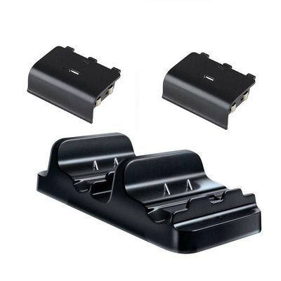 Carregador Dual Power Dock com 2 Baterias para Controle Xbox One