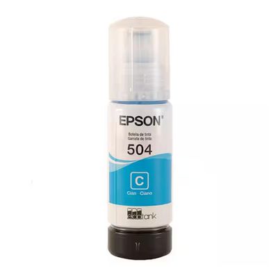 Refil de Tinta EPSON T504222 Ecotank Ciano