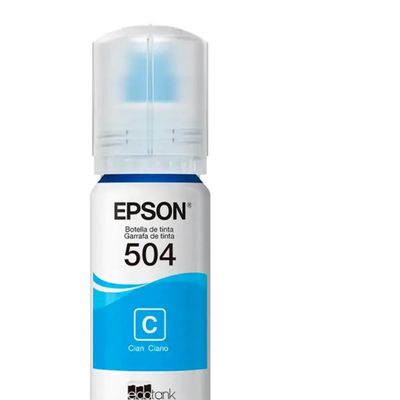 Refil de Tinta EPSON T504222 Ecotank Ciano