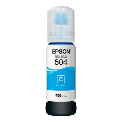 Refil de Tinta EPSON T504222 Ecotank Ciano
