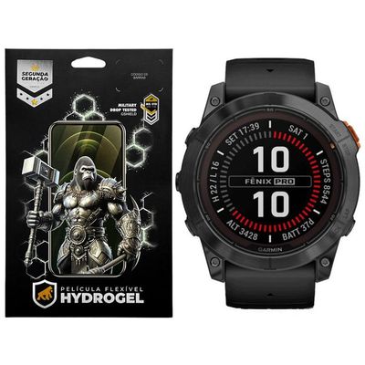 Película para Garmin Fênix 7X - Hydrogel HD - Gshield