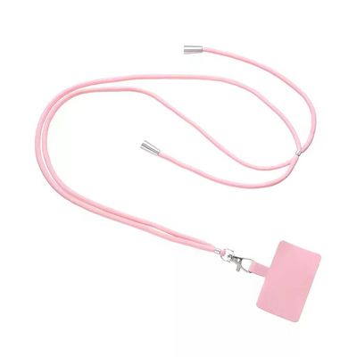Kit Capa Silicon Veloz para  Samsung Galaxy A16 5G +  Cordão Phone Strap Flex - Rosa - Gshield