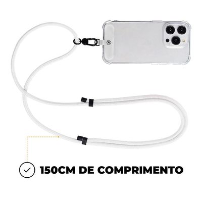 Cordão Phone Strap Armor - Branco - Gshield