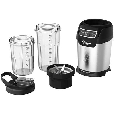 Kit Blender Ultra Power E Mini Grill Elétrico Inox Oster 220V