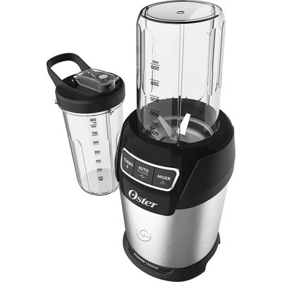 Kit Blender Ultra Power E Mini Grill Elétrico Inox Oster 220V