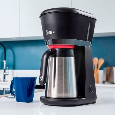 Cafeteira Oster Black Com Jarra Térmica Inox 0,7L 110V