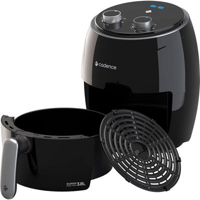 Kit Super Cook Cadence Fritadeira 3,8L Sanduicheira Cafeteira 110V