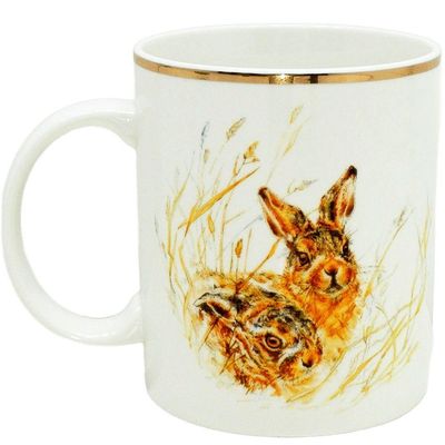 Kit Jogo De Caneca De Páscoa 10pçs Em Argila Coelho De 380ml