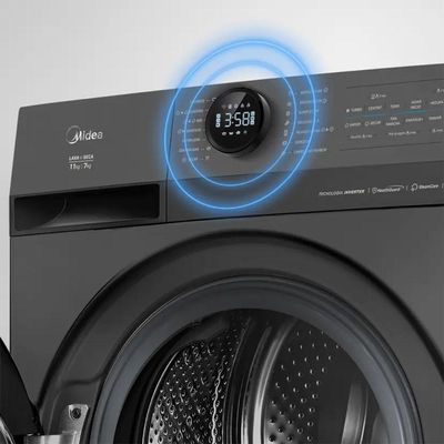Lava E Seca Midea 11Kg MF201D110WB/GK Titanium 110V