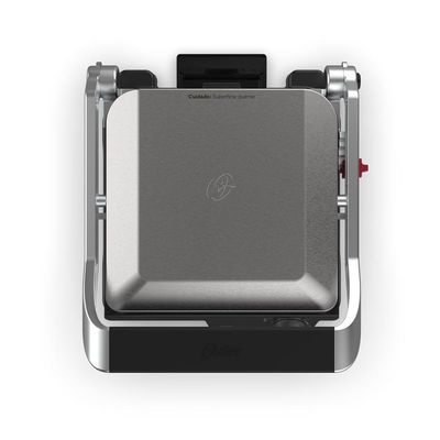 Grill Elétrico Multiuso Inox Oster 2 Em 1 110V