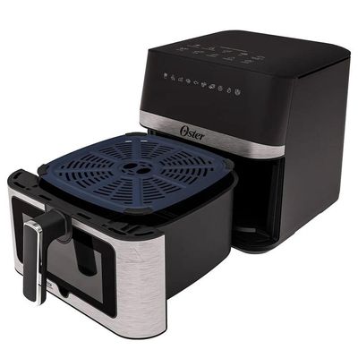 Kit Fritadeira Diamondtech 7,5L E Blender Power Inox 2 Jarras Oster 220V