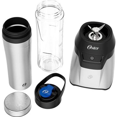 Kit Fritadeira Diamondtech 7,5L E Blender Power Inox 2 Jarras Oster 220V