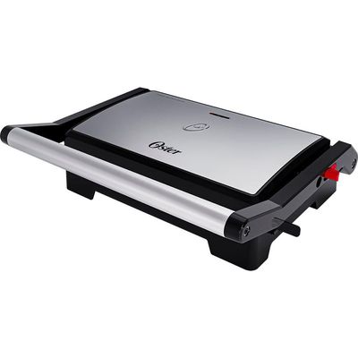 Kit Black Inox Oster - Cafeteira Espumador De Leite Mini Grill 220V