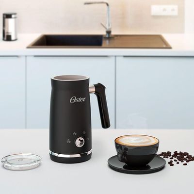 Kit Black Inox Oster - Cafeteira Espumador De Leite Mini Grill 220V