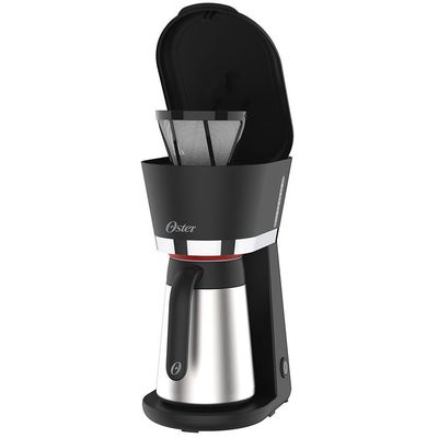 Kit Black Inox Oster - Cafeteira Espumador De Leite Mini Grill 220V