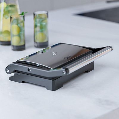 Mini Grill Elétrico Oster Inox 2 Em 1 220V