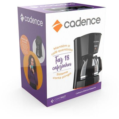 Cafeteira Elétrica Cadence Desperta Contrast 220V