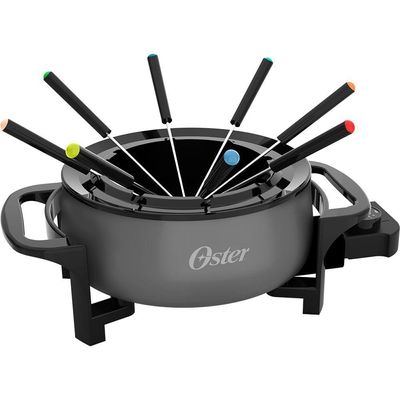 Panela Elétrica Para Fondue Oster Cinza 110V