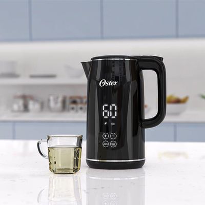 Chaleira Digital Oster Black 1,7L Com Controle De Temperatura 220V