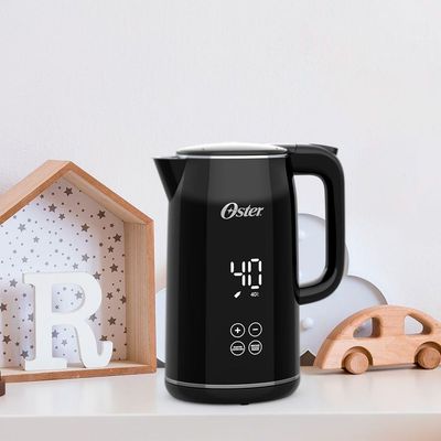 Chaleira Digital Oster Black 1,7L Com Controle De Temperatura 220V
