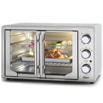 Kit Cafeteira Espresso Double E Forno e Fritadeira 42L French Door Oster 220V